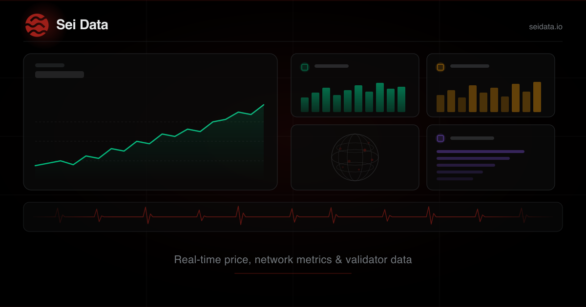 Sei Data - Live SEI Price, Market Stats & Network Metrics